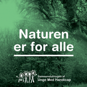 Forside af folderen Naturen for alle